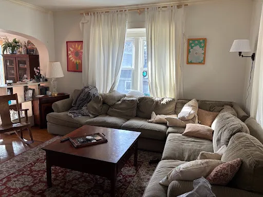 before living room